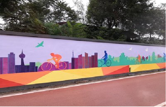 泸西墙体彩绘-围墙