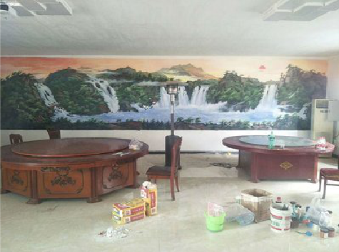 泸西墙绘-写实风景