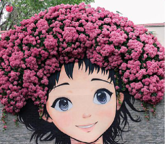 泸西墙体彩绘-网红墙打卡