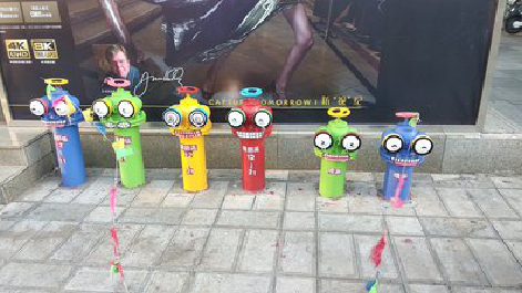 泸西商业区彩绘