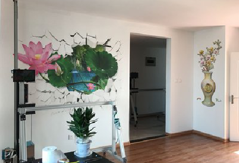 泸西墙体彩绘相比墙纸的优势。