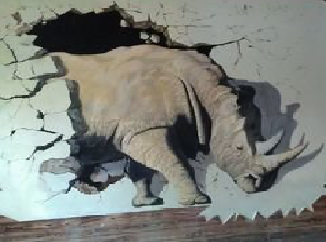 泸西在墙绘中，如何绘制3D效果？