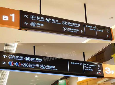 泸西如何通过商场标识牌引导客流分布？